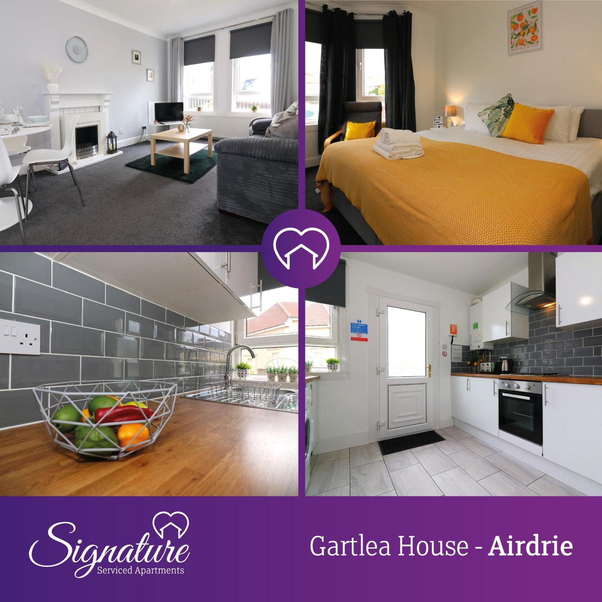 Signature - Gartlea House Lägenhet Airdrie Exteriör bild